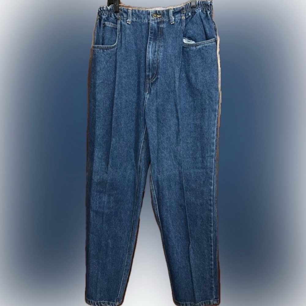 🔴Vintage Women Blue Jeans Jit Sport Collection For Women Denim Pants 18W
